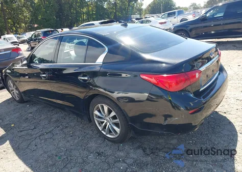 2014 Infiniti Q50 Premium z USA, uszkodzony, nr VIN JN1BV7AP9EM674388